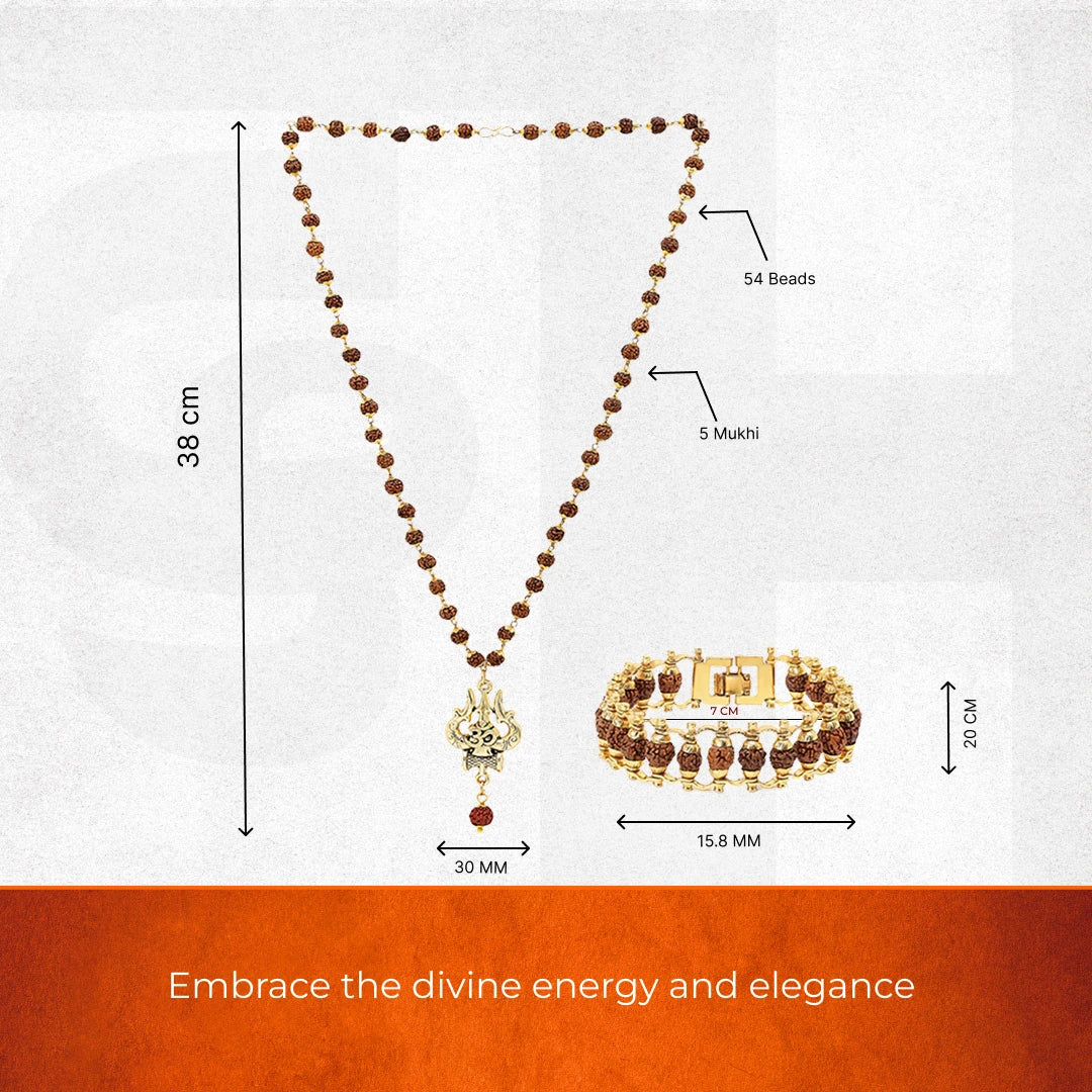 Om Shiva Divine Rudraksha Combo